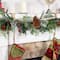 Village Lighting Mantel Garland & Stocking Hanger, 3ct.